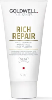 Produktbild von Goldwell Dualsenses Rich Repair 60sec Treatment Mask für trockenes und strapaziertes Haar 50 ml