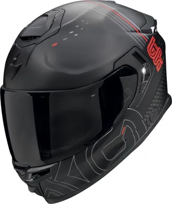 Zdjęcie produktu dla Kask Scorpion EXO-GT SP Air Techlane, czarny mat/szary/czerwony, S (55/56)