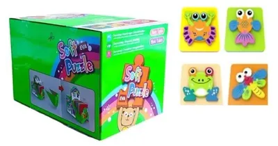 Produktbild von 3D-Schaumstoffpuzzle (12 Teile)