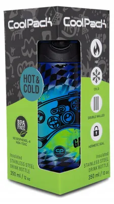 Produktbild von Trinkflasche, Thermosflasche, 350 Ml, Für Die Schule, Für Kinder, Coolpack Für Kinder