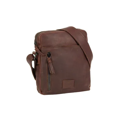 Produktbild von MUSTANG Leder Umhängetasche San Marino Crossover Bag Brown braun