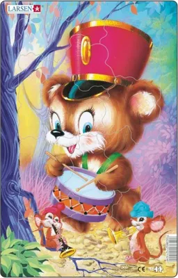 Immagine prodotto di Puzzle di animali carini 14 pezzi