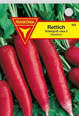 Produktbild von Rettich Ostergruß rosa 2