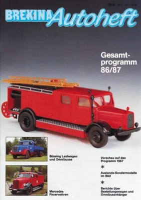 Produktbild von Brekina 12020 - Brekina-Autoheft 1986/1987