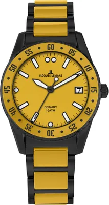 Produktbild von Jacques Lemans 42-10I Liverpool Ceramic Herrenuhr 42mm 10ATM