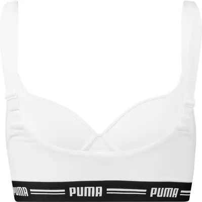 Produktbild von Puma Gepolstertes BH-Top Damen weiß Gr XS