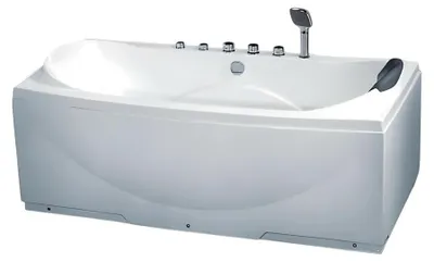 Obrázok produktu pre Badewanne Whirlpool Blubberbad Hydromassagewanne Spa-Bad Whirlwanne 173x86 cm