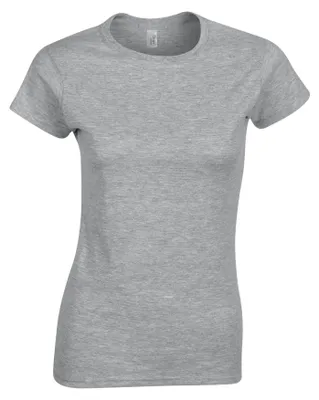 Immagine prodotto di Gildan - T-shirt "Softstyle" da donna FK2173 (3XL) (grigio)