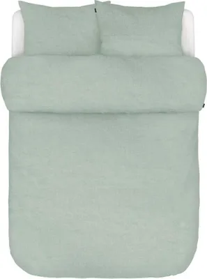Produktbild von Marc O' Polo Leinen-Bettwäsche-Garnitur Valka  Farbe Smoke green Größe 155x220+80x80