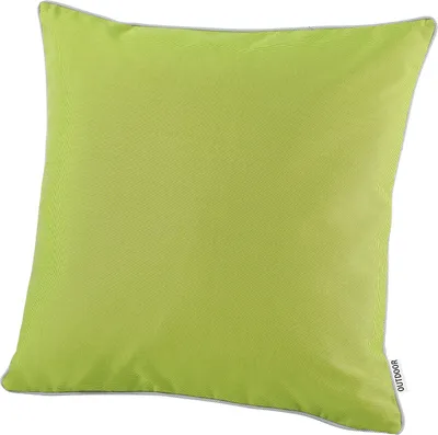 Produktbild von heimtexland ® OUTDOOR Lounge Dekokissen LOTUS EFFEKT 45x45 Garten Kissen Outdoorkissen Typ551 Grün