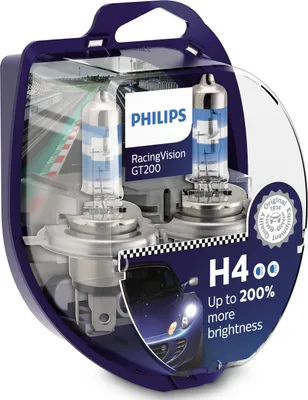 Produktbild von Żarówki PHILIPS H4 12V 60/55W P43t RacingVision GT200