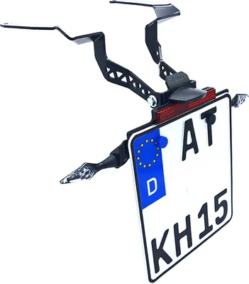 Produktbild von alpha Technik Kennzeichenhalter Honda CB 1000 R. für CB1000R SC80 EURO4