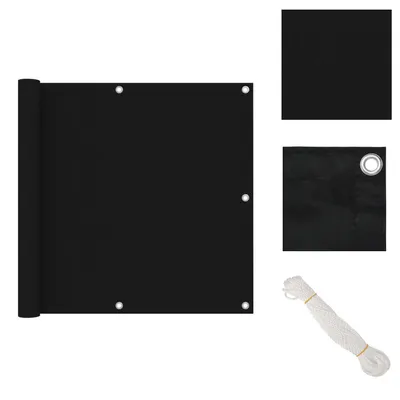 Imagen del producto de vidaXL Protector para balcón, color , 90 x 400 cm, tejido Oxford – Toldos y protectores solares