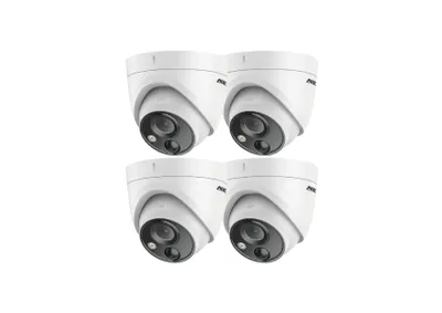 Image de résolution 3K Outdoor Dome caméra de surveillance, IP67 étanche, vision nocturne jusqu'à 30m