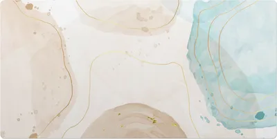 Produktbild von Abstrakte Wellen– Schreibtischunterlage – Schreibtisch Tischunterlage – 120x60 cm – Unterlage Groß Schreibtischmatte