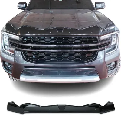 Image de Deflecteurs d'air capot de voiture pour Ford Ranger T6 P703 2022-2026 noir ABS