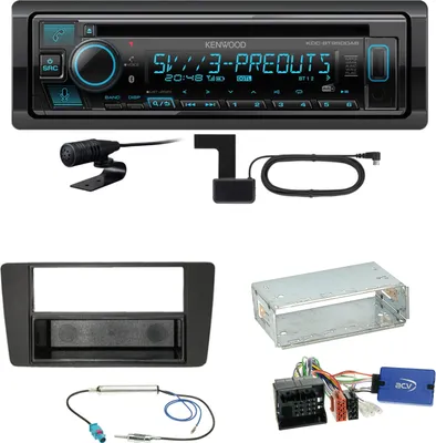 Produktbild von Kenwood KDC-BT960DAB Bluetooth DAB USB Einbauset für Skoda Yeti 5L Octavia 2