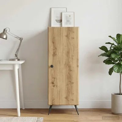 Image de Buffet vidaXL en chêne Artisan 33 x 34,5 x 90 cm, aggloméré