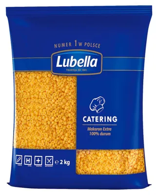 Zdjęcie produktu dla Lubella Catering Makaron Muszelki Małe 2 Kg