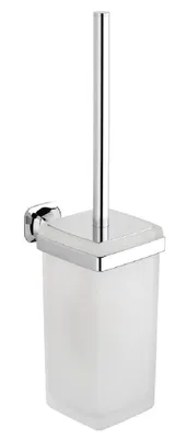 Zdjęcie produktu dla Sapho Aida - szczotka do WC, chrom/szkło satynowe AI008