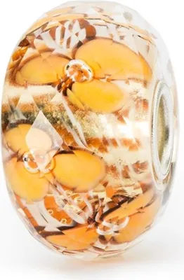 Produktbild von Trollbeads Orangenblüten Bead TGLBE-30078