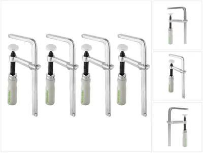 Produktbild von Festool Schraubzwingen FSZ 120 4 Stück ( 2x 489570 )