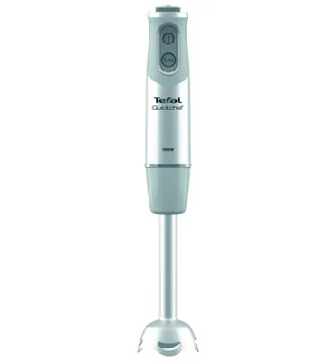 Produktbild von Tefal HB65KD38 Stabmixer, 1000 Watt, 0,8 l Behälter, Geschwindigkeiten stufenlos einstellbar, Universalzerkleinerer-Zubehör