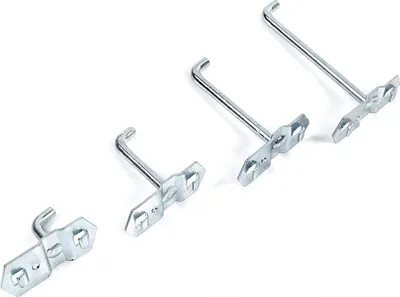 Produktbild von Einzelhaken für Werkzeugwand 7,5cm Lochwand Werkzeugorganizer