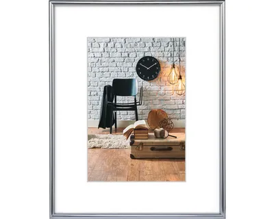 Produktbild von Hama Kunststoffrahmen Sevilla 40x60 cm silber