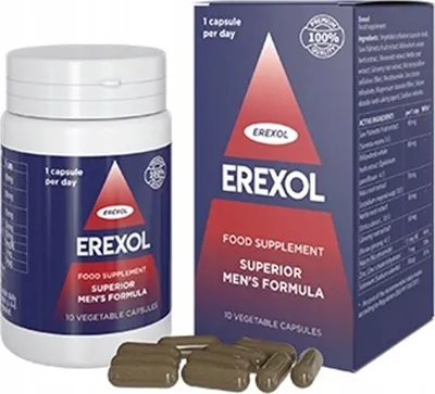 Obrázok produktu pre Erexol doplnok stravy pre mužov 10 ks | Ginsenosidy Maca Zen Shen Zinok