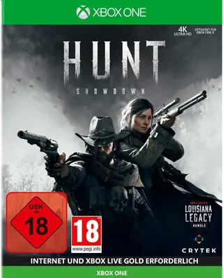 Produktbild von Deep Silver Hunt: Showdown, Xbox One, Xbox One, Multiplayer-Modus, M (Reif)
