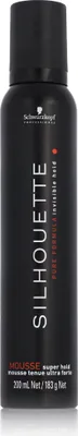 Immagine prodotto di Schwarzkopf Silhouette Super Hold Mousse 200ml - spuma tenuta super forte