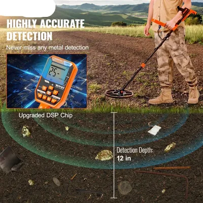 Productafbeelding van Metaaldetector - Professionele Metaaldetector - Onder Water Metaaldetector - Metaalzoekapparaat