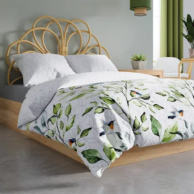 Produktbild von Bettdecke Bettwäsche Kissenbezug Bettbezug Satin 220x200 cm Homla