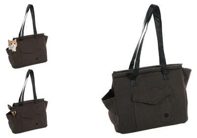 Produktbild von Flamingo - Transporttasche für Hunde und Katzen 45 x 23 x 33 cm  - b