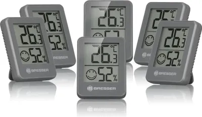 Image de Ensemble de 6 indicateurs BRESSER ClimaTemp Hygro