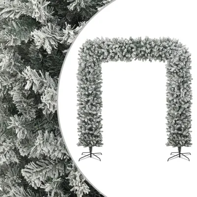 Zdjęcie produktu dla Vidaxl Weihnachtsbogen mit Schneeflocken 240 cm