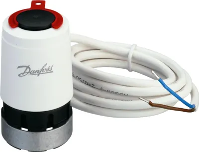 Image de Servomoteur Danfoss TWA-V/NC, thermique, 230 V, 2 W, pour boîtier Danfoss RAV, 1 pièce.