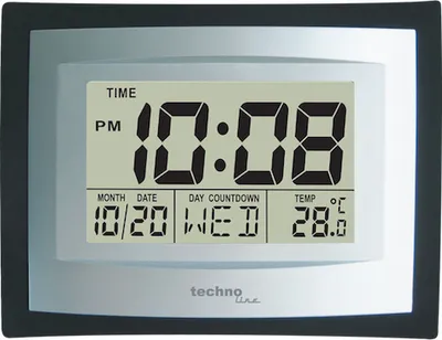 Produktbild von Technoline WS 8004 - 1 Stück(e) - 220 mm - 35 mm - 170 mm - LCD - AA