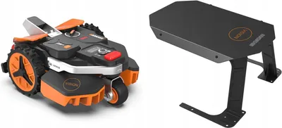 Produktbild von WORX Landroid Vision M600 Robotic Lawnmower WR206E.1 for Gardens up to 600 m² - Intelligent Robotic Lawnmower without Boundary Cable