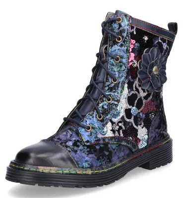 Produktbild von Laura Vita Damen Schnürboot blau