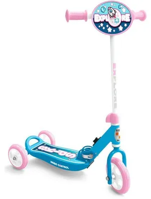 Image de Trois-roues pliable - Skids Control Explore - Rose