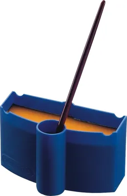 Produktbild von Wasser-Box für Deckfarbkästen blau Packung mit 10 Stück