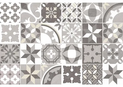 Immagine prodotto di Adesivi decorativi per mobili – 24 adesivi per mobili effetto piastrelle in cemento Niario – 24 adesivi da 10 x 10 cm