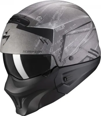 Immagine prodotto di Casco moto SCORPION EXO-COMBAT EVO INCURSION argento opaco/nero S