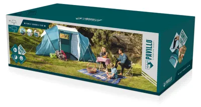 Produktbild von Pavillo™ Zelt "Family Ground 4" für 4 Personen 460 x 230 x 185 cm
