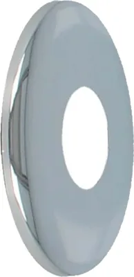 Produktbild von tecuro DESIGN-Hahnrosette (1/2) Ø 22 mm x Ø 61 mm x 20 mm, Messing verchromt