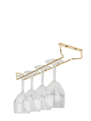Produktbild von Glasaufhängung Messing 42 cm für 4 Gläser