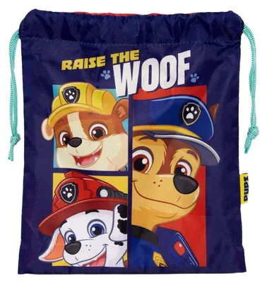 Productafbeelding van Paw Patrol, sporttas, 26,5 x 21,5 cm, blauw, blauw, one size