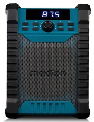 Obrázek produktu pro Rádio, MEDION, IP54, 10 W RMS, Bluetooth 5.4, baterie 2000 mAh, výdrž až 10 hodin